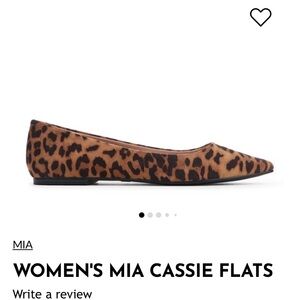 MIA Women's Cassie Animal Print Flats
